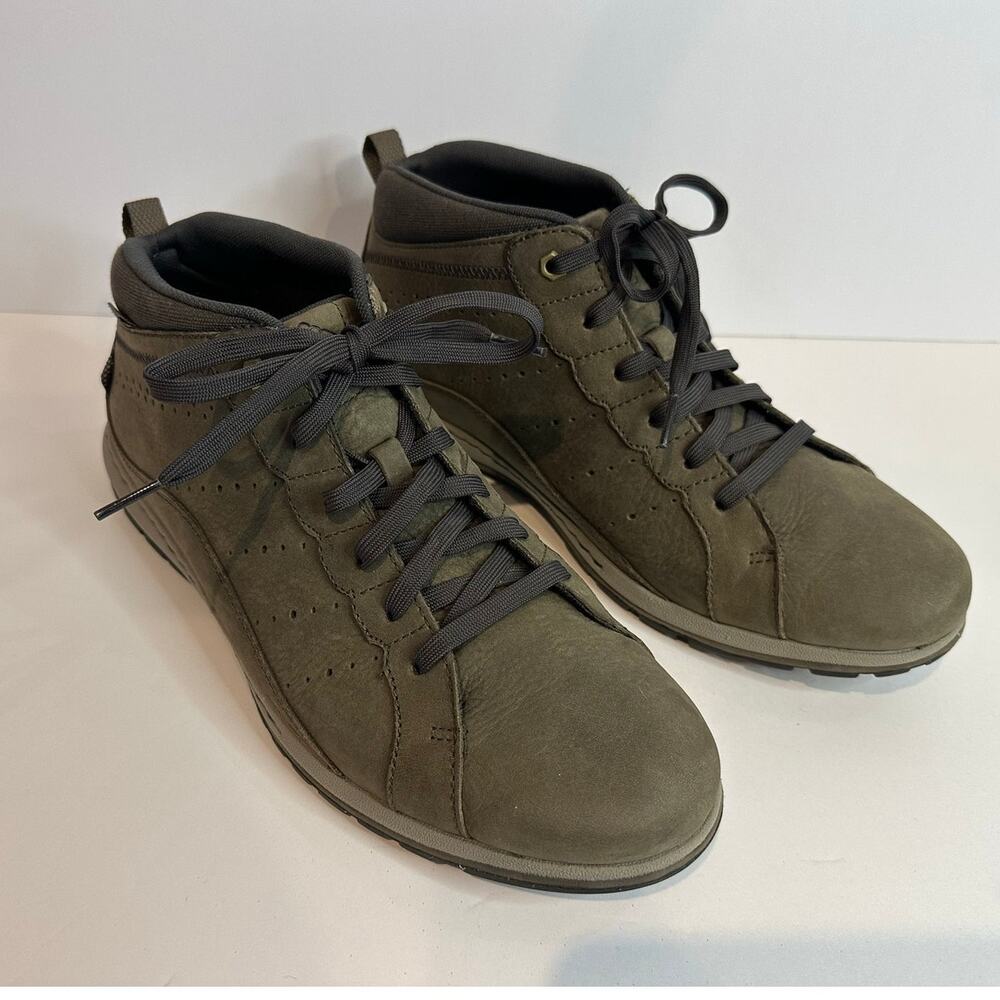 Columbia 3 Passes Chukka Boots Men's 11.5 Gray Suede Leather Casual Everyday